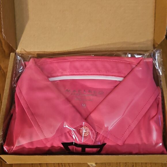 MAELREG Women's Quick-Dry Solid Golf Polo Shirt Size Medium New Lightweight - Picture 2 of 4